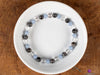 ANGELITE, Clear QUARTZ, & LABRADORITE Crystal Bracelet - Round Beads - Beaded Bracelet, Handmade Jewelry, Healing Crystal Bracelet, E1989-Throwin Stones