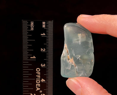 AQUAMARINE Tumbled Stone - AAA Grade - Polished Blue Crystal Birthstone, Self Care, Jewelry Making, 51469-Throwin Stones
