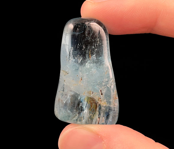 AQUAMARINE Tumbled Stone - AAA Grade - Tumbled Crystal, Birthstone, Self Care, Healing Crystals and Stones, 51459-Throwin Stones