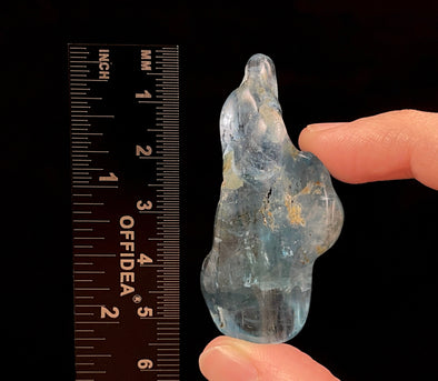 AQUAMARINE Tumbled Stone - AAA Grade - Tumbled Crystal, Birthstone, Self Care, Healing Crystals and Stones, 51473-Throwin Stones