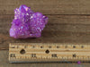 AURA QUARTZ Ruby Pink - Rainbow Aura Quartz, Crystal Cluster, Spirit Quartz, Crystal Decor, Metaphysical, R0543-Throwin Stones
