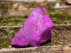 AURA QUARTZ Ruby Pink - Rainbow Aura Quartz, Crystal Cluster, Spirit Quartz, Crystal Decor, Metaphysical, R0567-Throwin Stones