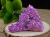 AURA QUARTZ, Ruby Pink - Rainbow Quartz Crystal, Crystal Cluster, Spirit Quartz, Metaphysical, Crystal Decor, R0614-Throwin Stones