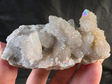 Angel AURA QUARTZ Crystal Cluster - Rainbow Quartz Crystal, Spirit Quartz Cluster, Crystal Decor, 51962-Throwin Stones