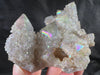 Angel AURA QUARTZ Crystal Cluster - Rainbow Quartz Crystal, Spirit Quartz Cluster, Crystal Decor, 51964-Throwin Stones