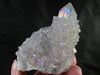 Angel AURA QUARTZ Crystal Cluster - Rainbow Quartz Crystal, Spirit Quartz Cluster, Crystal Decor, 51973-Throwin Stones