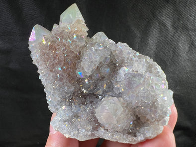 Angel AURA QUARTZ Crystal Cluster - Rainbow Quartz Crystal, Spirit Quartz Cluster, Crystal Decor, 51977-Throwin Stones