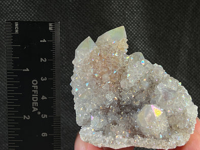 Angel AURA QUARTZ Crystal Cluster - Rainbow Quartz Crystal, Spirit Quartz Cluster, Crystal Decor, 51977-Throwin Stones