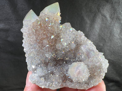 Angel AURA QUARTZ Crystal Cluster - Rainbow Quartz Crystal, Spirit Quartz Cluster, Crystal Decor, 51977-Throwin Stones