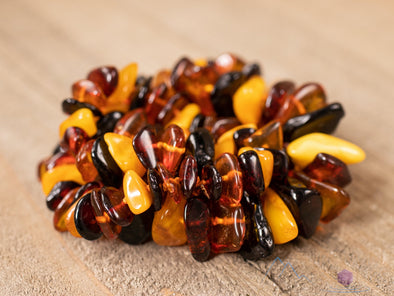 BALTIC AMBER Necklace - Amber Necklace Genuine Baltic Amber Orange Yellow, E1335-Throwin Stones