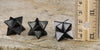 BLACK TOURMALINE Crystal Merkaba - Metaphysical Sacred Geometry Star, EMF and Empath Protection, Unique Gift for Home Decor, E0233-Throwin Stones