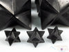 BLACK TOURMALINE Crystal Merkaba - Metaphysical Sacred Geometry Star, EMF and Empath Protection, Unique Gift for Home Decor, E0233-Throwin Stones