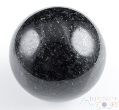 BLACK TOURMALINE Crystal Sphere - Crystal Ball, Housewarming Gift, Gothic Home Decor, E1248-Throwin Stones