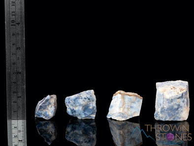 BLUE OPAL Raw Crystals - Bulk Raw Opal, Rough Opal Lot, Mexican Opal, E0054-Throwin Stones