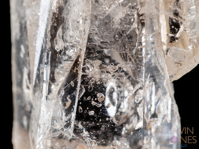 BRANDBERG SMOKY QUARTZ Raw Crystal w Enhydro, Manifestation Crystal - Housewarming Gift, Home Decor, Raw Crystals and Stones, 40127-Throwin Stones
