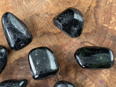 Black Star DIOPSIDE Tumbled Stones - Tumbled Crystals, Self Care, Healing Crystals and Stones, E1447-Throwin Stones