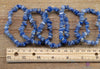 Blue KYANITE Crystal Bracelet - Chip Beads - Beaded Bracelet, Handmade Jewelry, Healing Crystal Bracelet, E1370-Throwin Stones