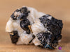 CASSITERITE on ALBITE Raw Crystal Cluster - Housewarming Gift, Home Decor, Raw Crystals and Stones, 40676-Throwin Stones