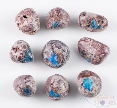 CAVANSITE Tumbled Stones - Tumbled Crystals, Self Care, Healing Crystals and Stones, E0219-Throwin Stones