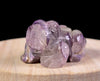 CHAROITE Crystal Frog - Crystal Carving, Housewarming Gift, Home Decor, Healing Crystals and Stones, 52227-Throwin Stones