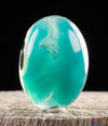 CHRYSOCOLLA Crystal Cabochon - Gem Silica in Chalcedony, Oval - Gemstones, Jewelry Making, Crystals, 37906-Throwin Stones