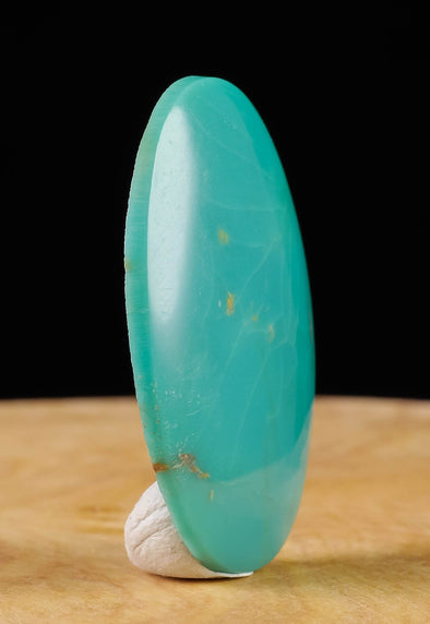 CHRYSOCOLLA Crystal Cabochon - Gem Silica in Quartz, Oval - Gemstones, Jewelry Making, Crystals, 37211-Throwin Stones