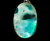 CHRYSOCOLLA Crystal Pendant - Gem Silica, Blue Chalcedony, Sterling Silver - Fine Jewelry, Healing Crystals and Stones, 54455-Throwin Stones