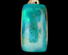 CHRYSOCOLLA Crystal Pendant - Gem Silica, Blue Chalcedony, Sterling Silver - Fine Jewelry, Healing Crystals and Stones, 54457-Throwin Stones