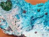 CHRYSOCOLLA Pseudomorph after AZURITE, MALACHITE Raw Crystal - Housewarming Gift, Home Decor, Raw Crystals and Stones, 40498-Throwin Stones