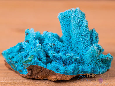 CHRYSOCOLLA Pseudomorph after AZURITE, MALACHITE Raw Crystal - Housewarming Gift, Home Decor, Raw Crystals and Stones, 40500-Throwin Stones