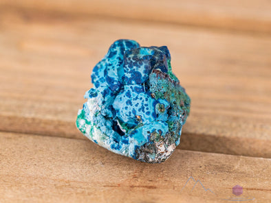 CHRYSOCOLLA, SHATTUCKITE Raw Crystal Cluster - Housewarming Gift, Home Decor, Raw Crystals and Stones, 40294-Throwin Stones