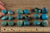 CHRYSOCOLLA Tumbled Stones - Tumbled Crystals, Self Care, Healing Crystals and Stones, E1455-Throwin Stones