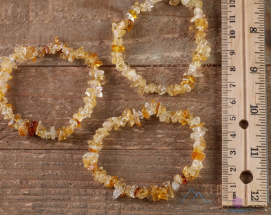 Wealth attracting Natural AAAAA Citrine crystal bracelet – rounded – 10mm –  1pc - Moksa