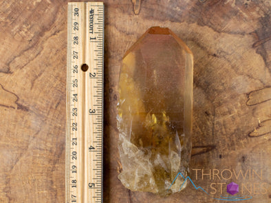 CITRINE Raw Crystal Point - Natural Citrine, Birthstone, Home Decor, Raw Crystals and Stones, 41158-Throwin Stones