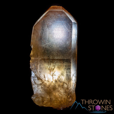 CITRINE Raw Crystal Point - Natural Citrine, Birthstone, Home Decor, Raw Crystals and Stones, 41158-Throwin Stones