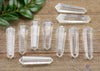 CLEAR QUARTZ Crystal Points - Mini - Jewelry Making, Healing Crystals and Stones, E1403-Throwin Stones