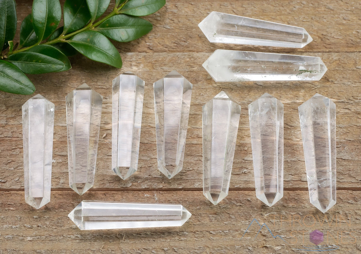 CLEAR QUARTZ Crystal Points - Mini - Jewelry Making, Healing Crystals ...