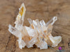 COLOMBIAN QUARTZ Raw Crystal Cluster - Housewarming Gift, Home Decor, Raw Crystals and Stones, 41197-Throwin Stones