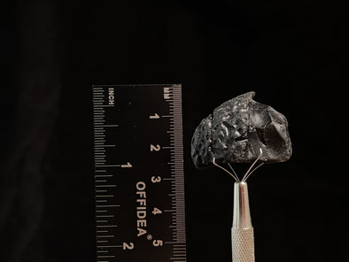 COLOMBIANITE Raw Crystal - Obsidian, Tektite, Gothic Home Decor, 45432-Throwin Stones