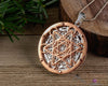 COPPER & SILVER Flower of Life Merkaba Pendant - Sacred Geometry Seed of Life, Fine Jewelry Gift for Him, E1504-Throwin Stones