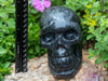 COPPERNITE Crystal Skull - Gothic Home Decor, Memento Mori, Halloween Decor, 40197-Throwin Stones