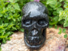 COPPERNITE Crystal Skull - Gothic Home Decor, Memento Mori, Halloween Decor, 40197-Throwin Stones