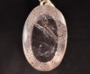 COVELLITE Crystal Pendant - Rare Pink FIRE QUARTZ Crystal with a Polished Finish Set in an Open Back Sterling Silver Bezel, 53862-Throwin Stones