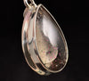 COVELLITE Crystal Pendant - Rare Pink FIRE QUARTZ Crystal with a Polished Finish Set in an Open Back Sterling Silver Bezel, 53883-Throwin Stones