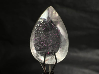 COVELLITE Pink Fire Quartz Crystal - Pear Cut - Gemstones, Jewelry Making, 48942-Throwin Stones