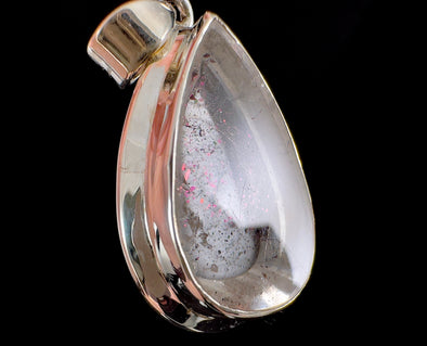 COVELLITE Pink Fire Quartz Crystal Pendant - Fine Jewelry, Healing Crystals and Stones, 54274-Throwin Stones