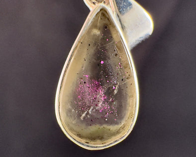COVELLITE Pink Fire Quartz Crystal Pendant - Fine Jewelry, Healing Crystals and Stones, 54275-Throwin Stones