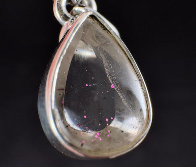 COVELLITE Pink Fire Quartz Crystal Pendant - Fine Jewelry, Healing Crystals and Stones, 54277-Throwin Stones