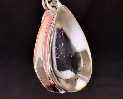 COVELLITE Pink Fire Quartz Crystal Pendant - Fine Jewelry, Healing Crystals and Stones, 54280-Throwin Stones