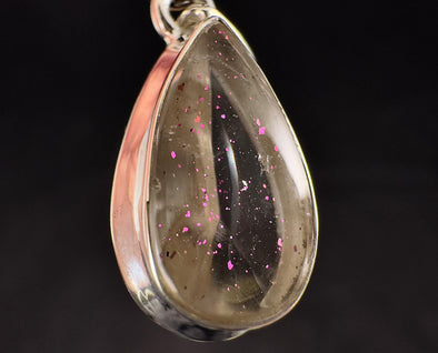 COVELLITE Pink Fire Quartz Crystal Pendant - Fine Jewelry, Healing Crystals and Stones, 54281-Throwin Stones